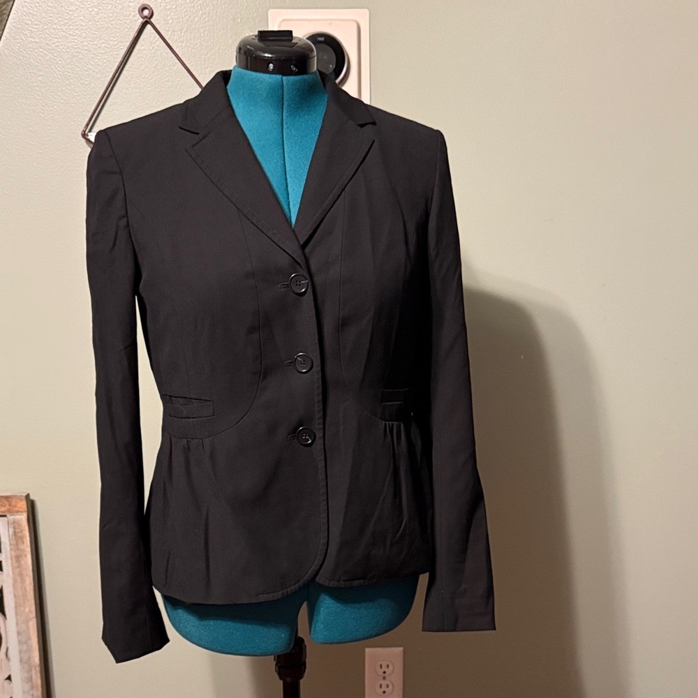 LOFT Elegant Black Suit Jacket